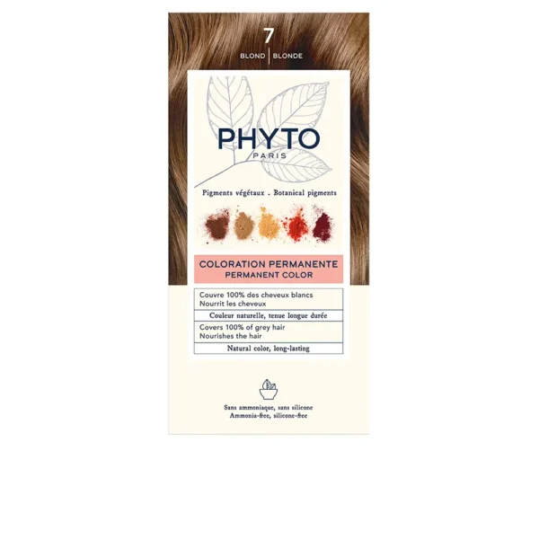 PHYTOCOLOR #7 Blonde Hair Color - 4 Units