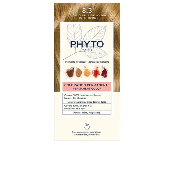 PHYTOCOLOR #8.3 Light Blonde Hair Color (4 Units)