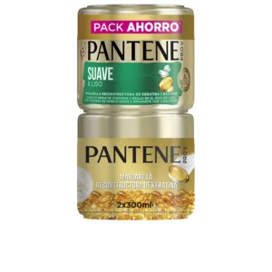 Pantene Suave Y Liso Mask Set 2 x 300ml