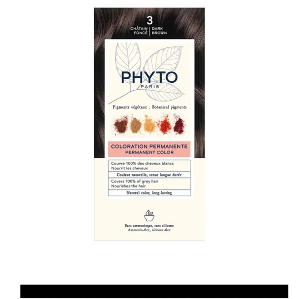 Phyto Color Dark Brown #3 - 4 Units