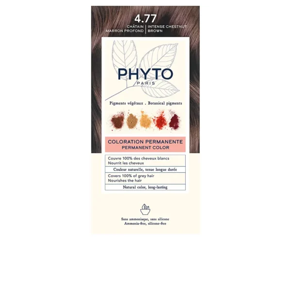PhytoColor 4.77 Intense Brown Hair Color - 4 Units