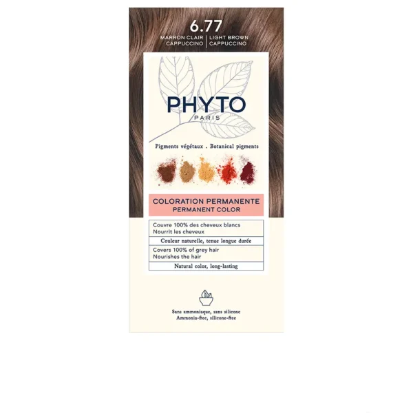 PhytoColor #6.77 Light Brown Hair Color 4 Units