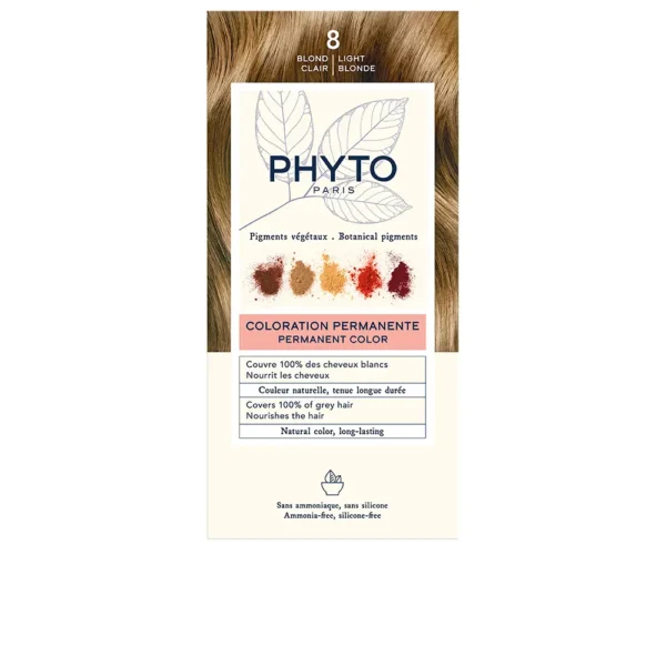 PhytoColor #8 Light Blonde Hair Color (4 Units)