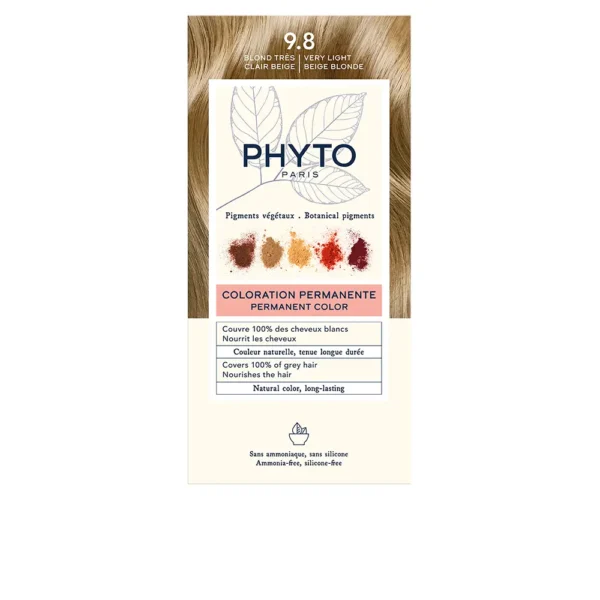 PhytoColor #9.8 Light Blonde Hair Color 4 Units