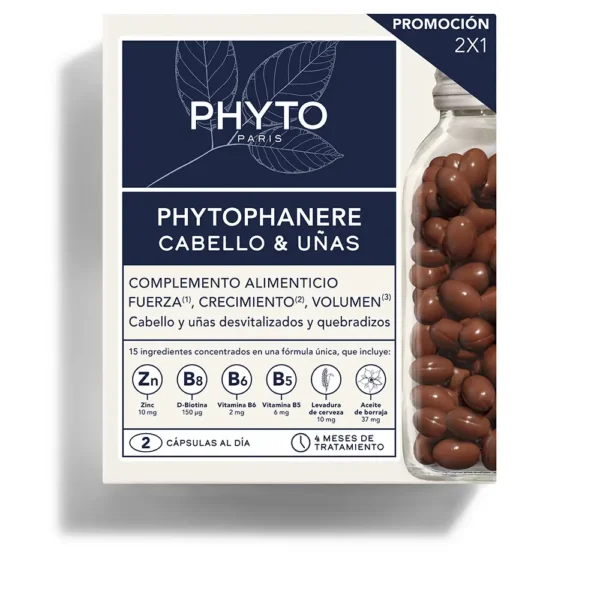 Phytophanère Food Supplement Capsules 2 x 120 Units