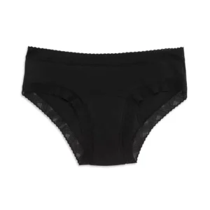Platanomelón Kiwitas Doble Blonda Menstrual Briefs - Black Size S