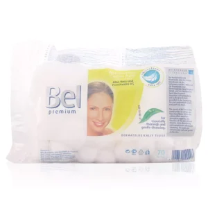Premium Cotton Balls 70 Pieces - Vegan & Natural