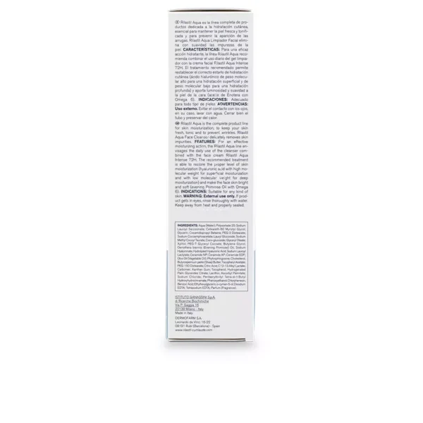 RILASTIL Aqua Gel Limpiador 200ML - Cleansing Foam - Image 4