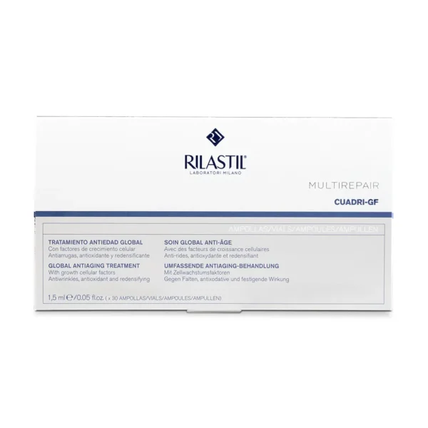 RILASTIL CUADRI GF Anti-Aging Treatment Ampoules 30 x 1.5ml - Image 2