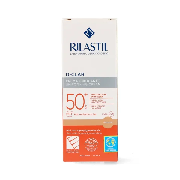 RILASTIL Sun System SPF50+ D-Clar Medium 40ML - Image 2
