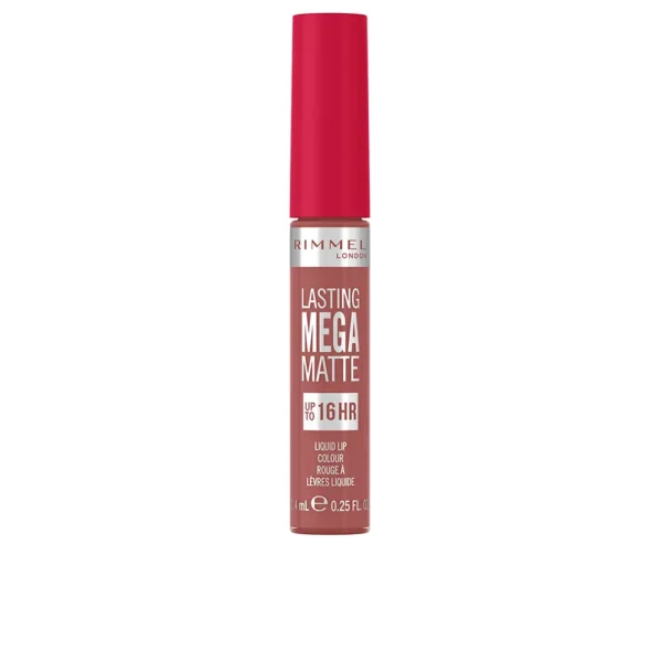 RIMMEL LASTING MEGA MATTE Liquid Lip Color #200 Pink Blink 7.4ML
