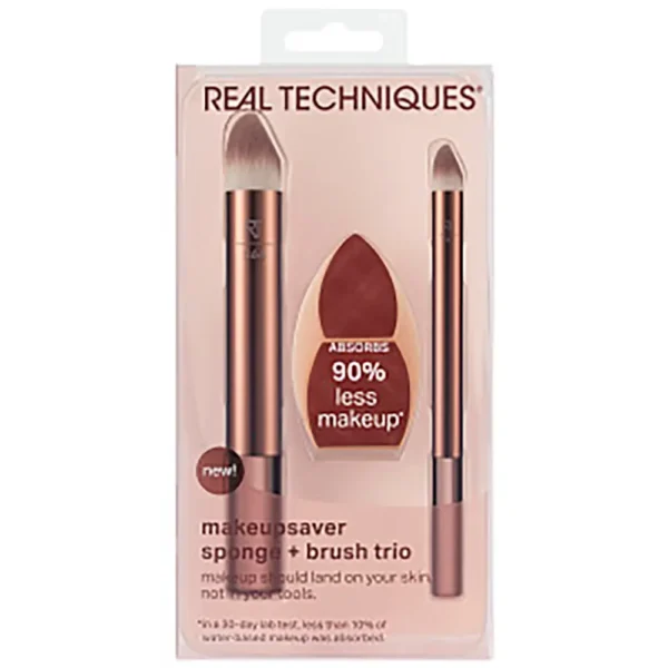 Real Techniques Makeup Sponge And Brush Case Set - 3 Pcs - Image 2