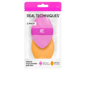 Real Techniques Miracle 2 In 1 Powder Puff Duo