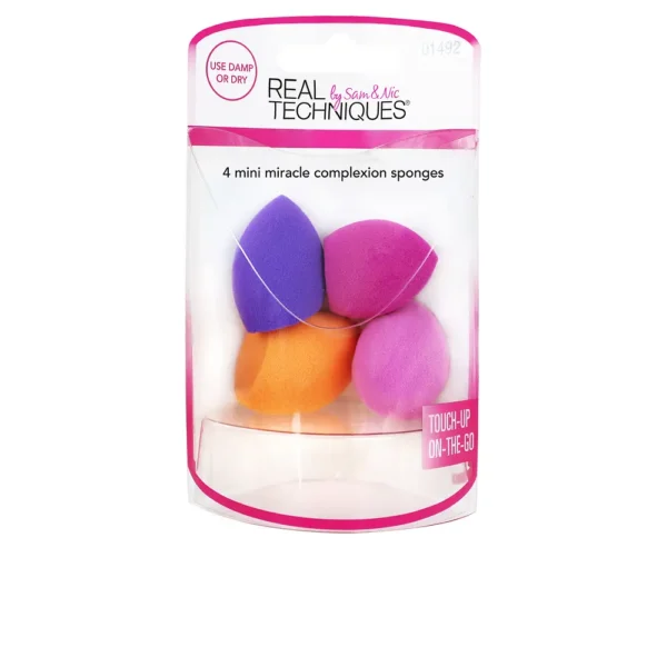 Real Techniques Miracle Complexion Mini Sponges Set of 4 - Image 2