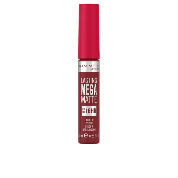 Rimmel London Lasting Mega Matte Liquid Lip Color 7.4ML - Ruby Passion