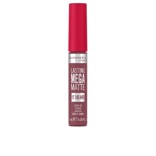Rimmel London Lasting Mega Matte Liquid Lip Color 7.4ml - Ravishing Rose