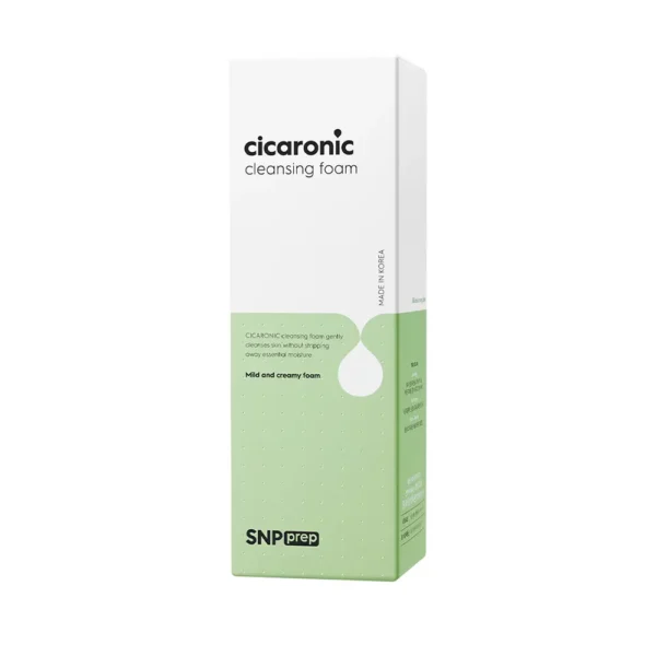 SNP Cicaronic Cleansing Foam with Cica 180ML - Image 2