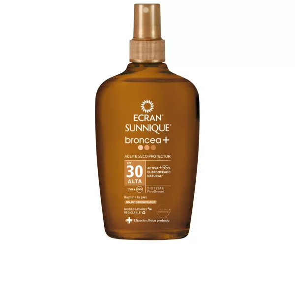 SUNNIQUE BRONZE+ Vapo Oil SPF 30 200ML