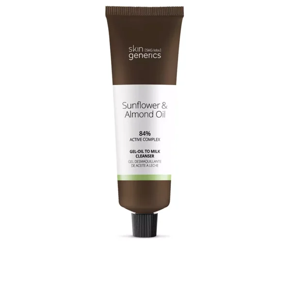 Skin Generics Sunflower Almond Oil Gel-to-Milk Cleanser 100ML
