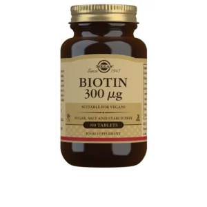 Biotin 300µg 100 Capsules