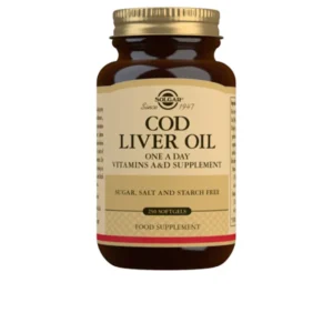 Solgar Cod Liver Oil 250 Capsules