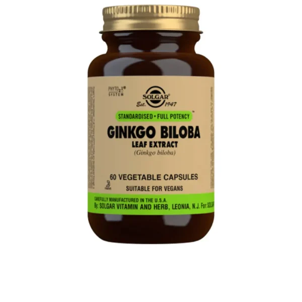 Solgar Ginkgo Biloba Leaf 60 Vcaps - SPF Nutrition