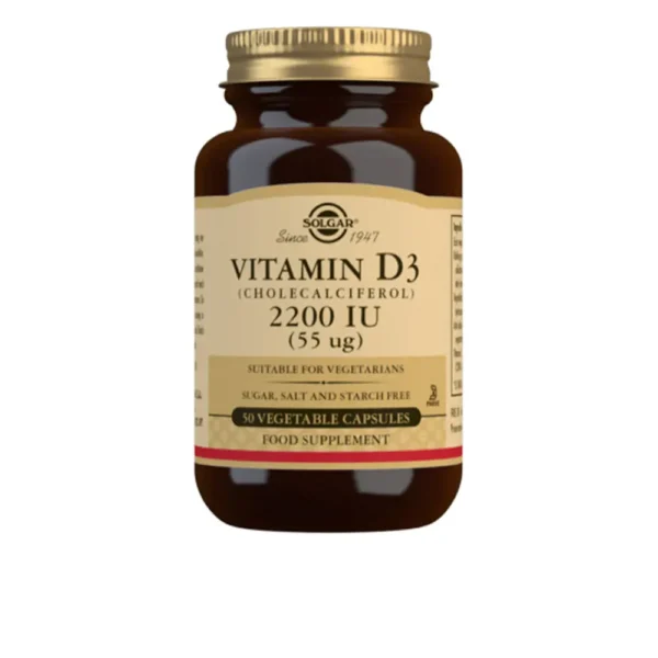 Solgar Vitamin D3 2200 IU 50 Vcaps