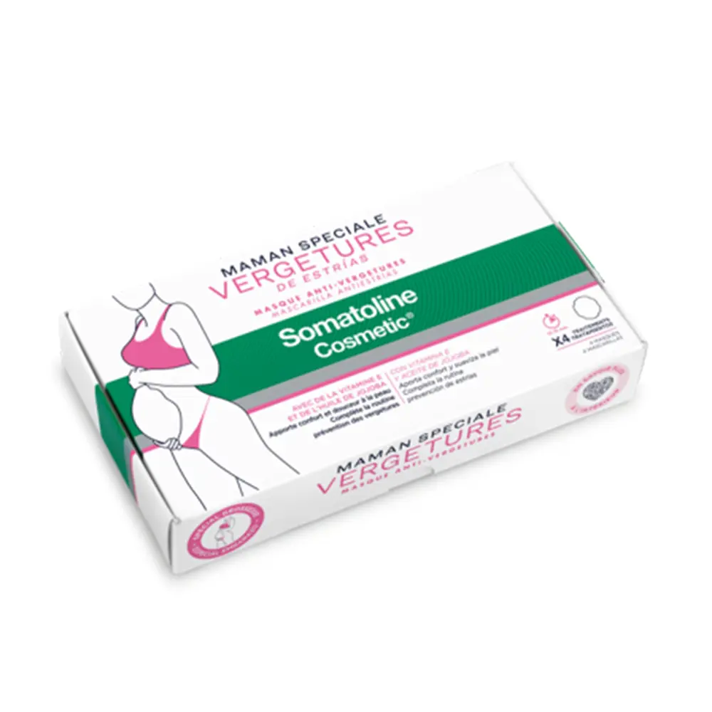 Somatoline Anti-Stretch Marks Pregnancy Mask - 4 Units