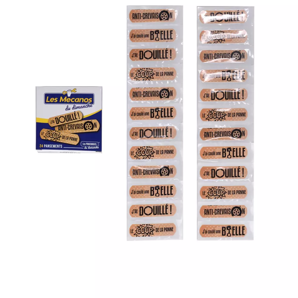 TAKE CARE Les Mecanos Adhesive Bandages 24 Pack