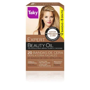 TAKY Natural Oils Facial Wax Strips 20 Units