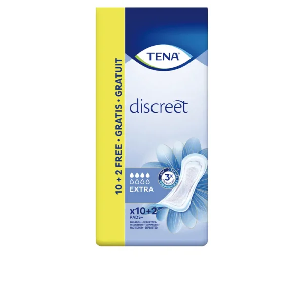TENA LADY Discreet Extra Incontinence Pads - 12 Units