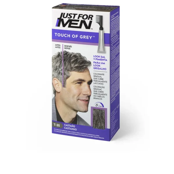 Touch Of Grey Gradual Coloring 40g - Dark Brown