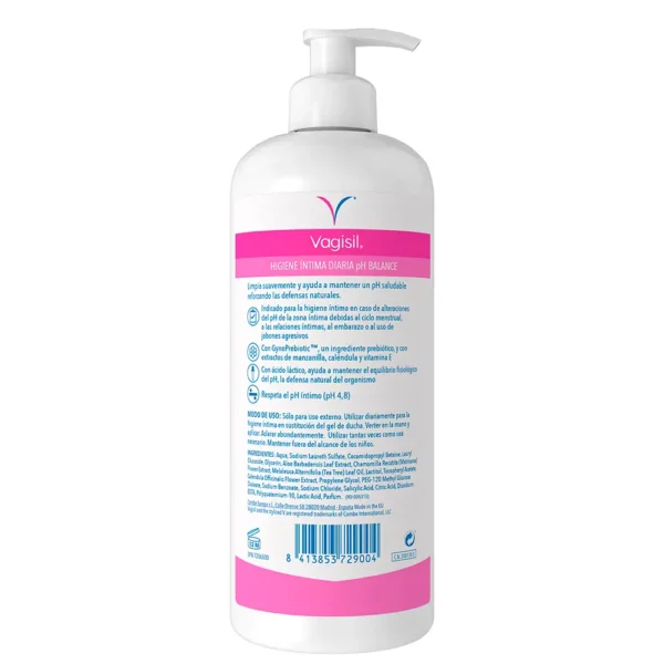VAGISIL Intimate Gel Gynoprebiotic 500ML - Image 2