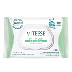 Tri-Mineral Make-Up Remover Wipes 25 Units