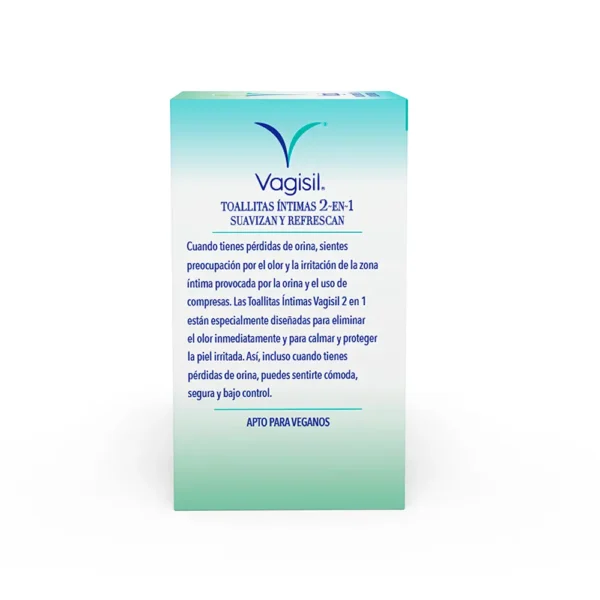 Vagisil Incontinence Wipes - 12 Units - Image 2