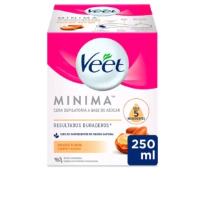 Veet Natural Warm Wax With Argan Oil 250ML - All Skin Types