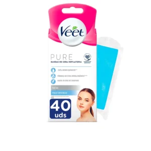 Veet Pure Wax Bands for Sensitive Skin - 40 Units