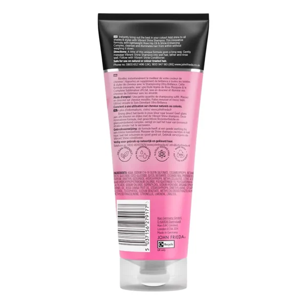 Vibrant Shine Shampoo 250ML - Vegan & Cruelty Free - Image 2