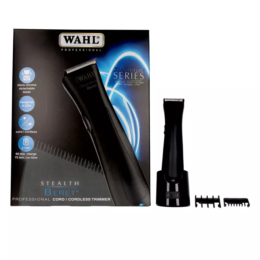 Wahl Pro Lithium Beret Hair Clipper - Black