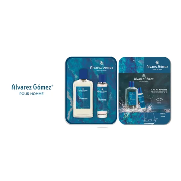 Yacht Marine Perfume Set - 150ml & 30ml Sprays - Image 2