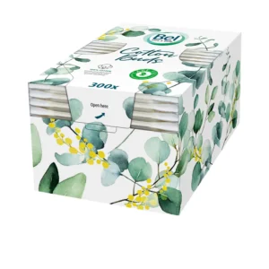 Plastic-Free Cotton Swabs 300 Pieces