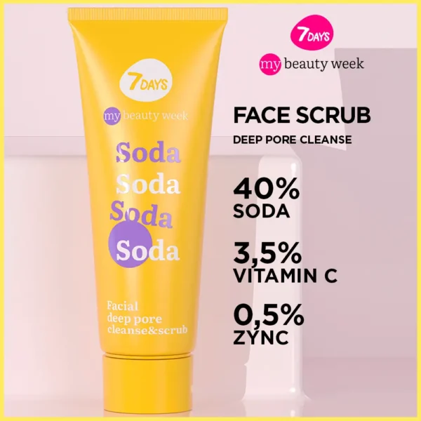 7DAYS SODA Deep Pore Facial Cleanser 80ML - Image 2