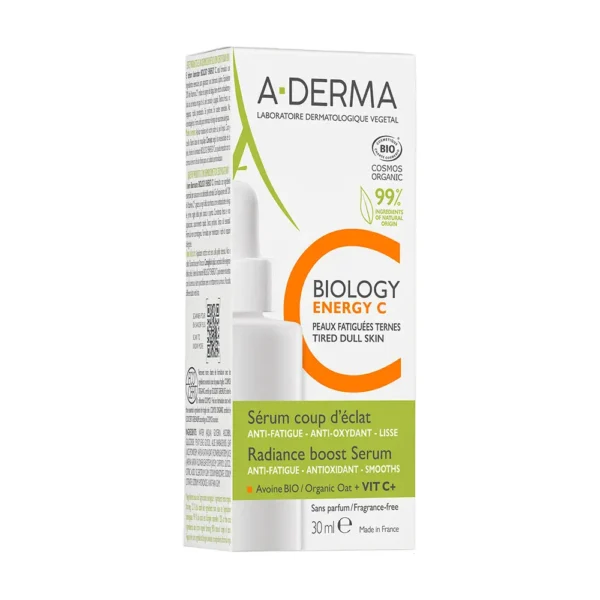 A-DERMA Biology Energy C Illuminating Serum 30ML - Image 2
