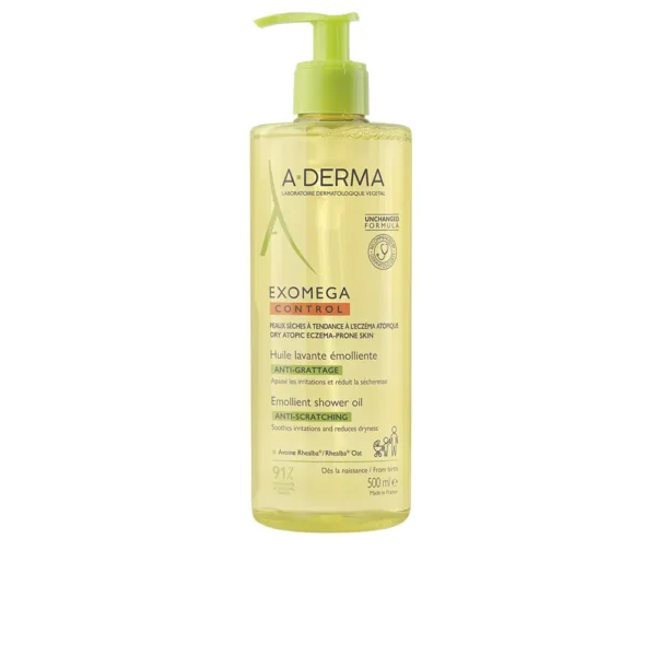 A-DERMA Exomega Control Emollient Shower Oil 500ML