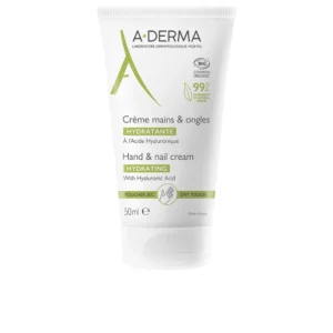 A-DERMA Hands & Nails Cream 50ML - Vegan & Cruelty Free