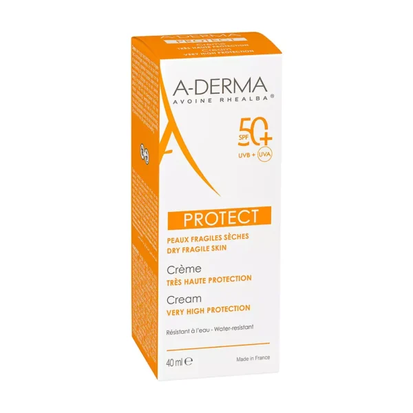 A-DERMA Protect Sun Cream SPF 50+ 40ML - Image 3