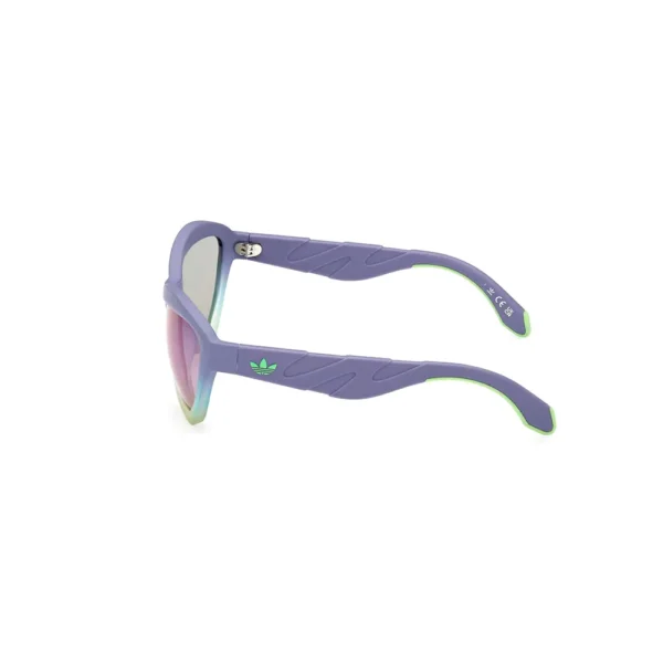 ADIDAS OR0095 Sunglasses 130MM Rectangular Lilac - Image 4