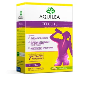 AQUILEA Celulina Cellulite Treatment 15 Drinkable Sticks