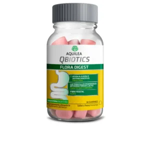 AQUILEA Flora Digest Strawberry Gummies 30 Count