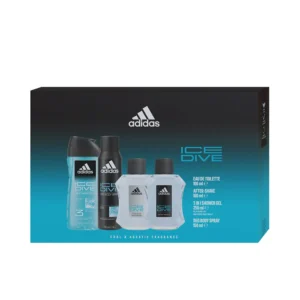 Adidas Ice Dive Case 4-Piece Eau de Toilette Set
